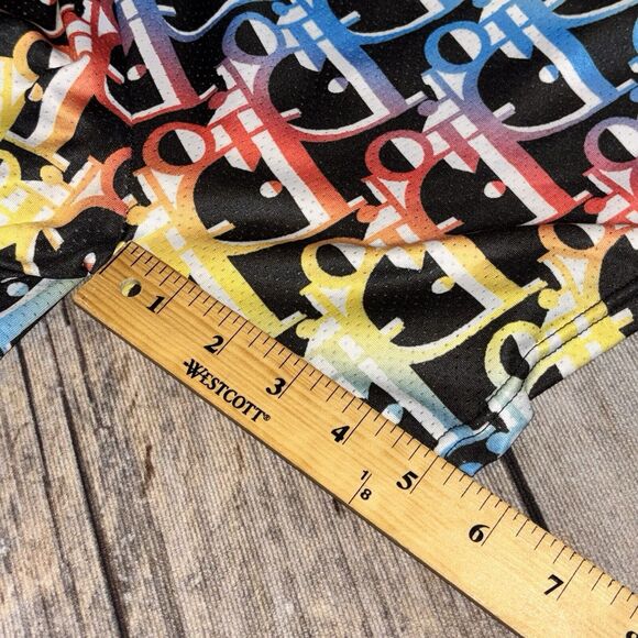 Off Brand Dior Mesh Shorts Multi Color Mens Size Small - Picture 5 of 7